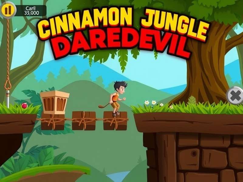 Cinnamon Jungle Daredevil Game Screenshot